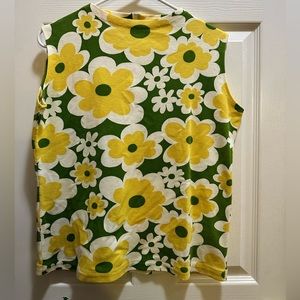 Vintage flower top